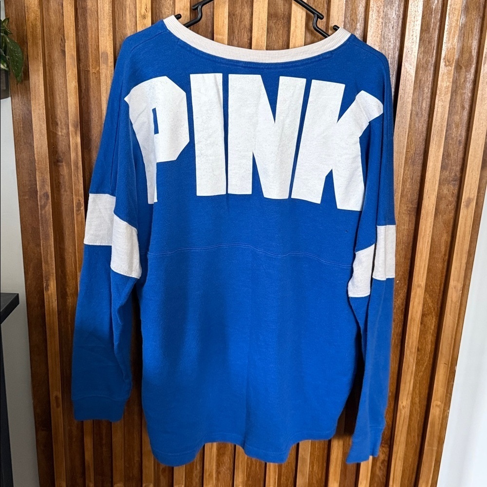 Vintage Pink by VS V neck Relaxed Oversized Top. Size L - Picture 3 of 10